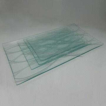 Square Glass Plates