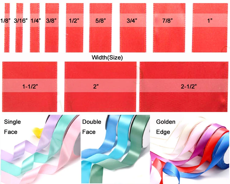 Cheap Promotional Wholesale Satin Ribbon