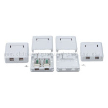Rj45 Surface Mount Box Without Shutter