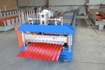 Aluminum Corrugating Tiles Roll Forming Machine