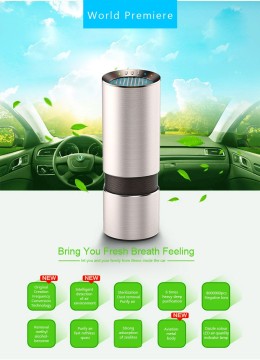 2017 China new style ionizer air purifier car air purifier ionizer car air cleaner