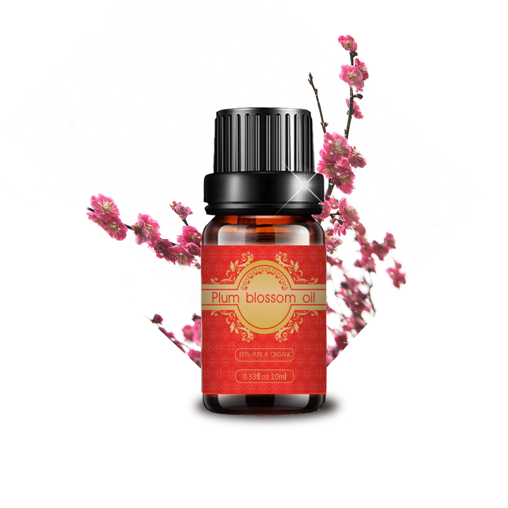 Label Pribadi Plum Blossom Oil untuk Perawatan Kulit