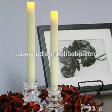 battery operated taper candle with timer