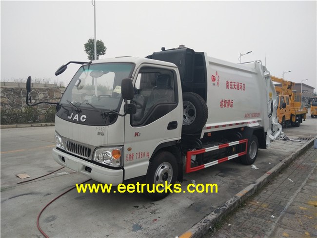 JAC 5000L Compactor Garbage Trucks