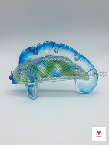 Standing Fish Glass Sculpture