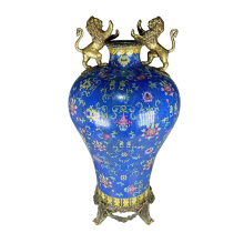 Oriental Ceramic Vase - Decorative Porcelain Home Decor
