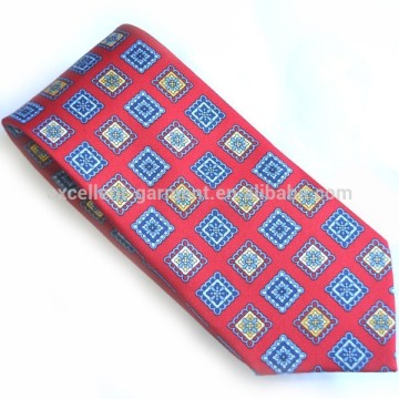 Polyester screen print tie