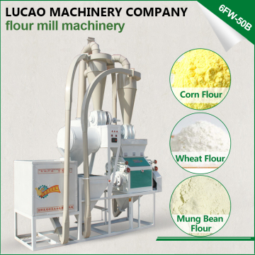 Maize semolina flour mill making machine