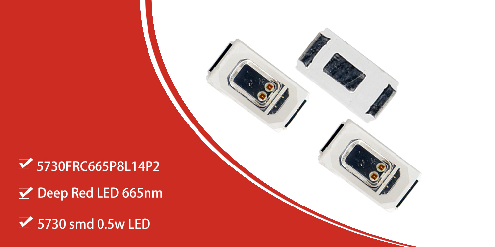 660nm LED Emitter SMD