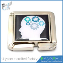 Brain logo purse hook