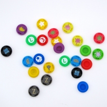 Switch NS Joystick Cap Silicon Thumb Grips mario