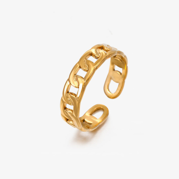 Custom Stainless Steel Gold Finger Ring for Gents - Made in China