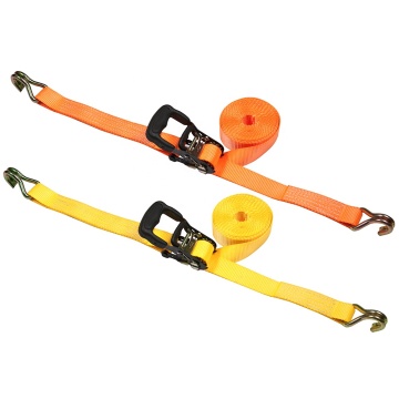 38mm 2T ratchet strap ergonomic cargo lashing