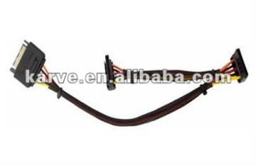 POW-SATA-EXT Sleeved Cable