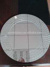 plain mirror sheet glass, round plain mirror glass, aluminium plain mirror