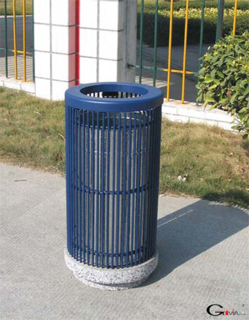 Water proof metal wire mesh trash bin