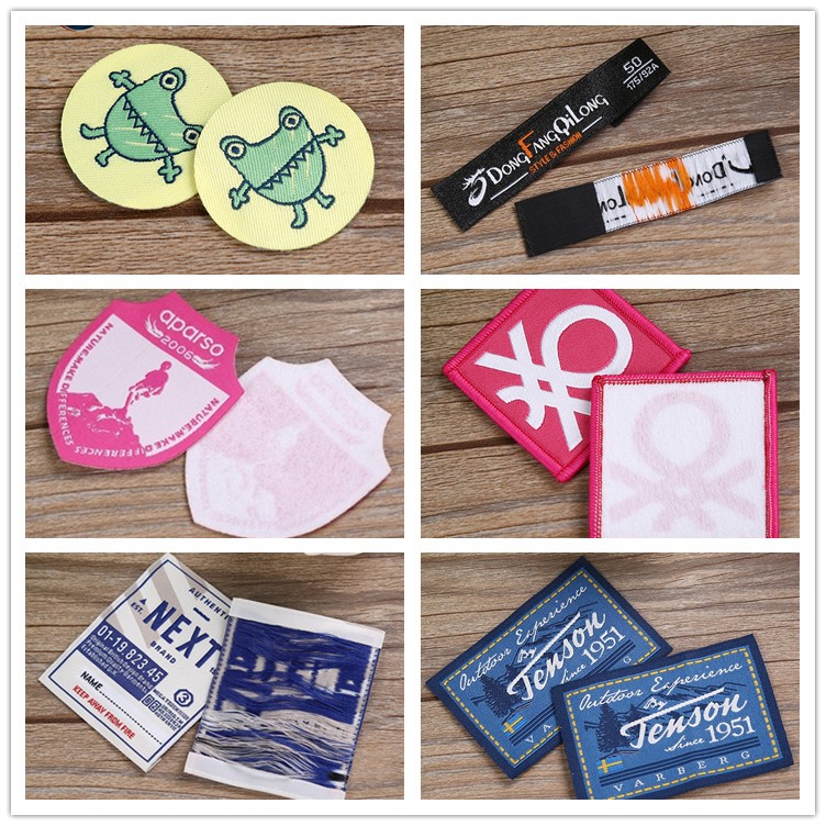 Apparel Accessories Garment Clothing Woven Labels,Custom Logo Fabric Labels