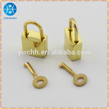 Mini diary padlock with key