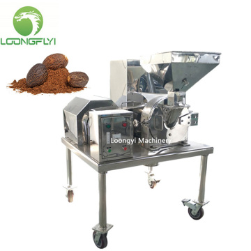 Dry garlic herbs plantain crushing machine