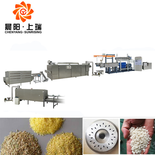 Extrudeuse de riz de nutrition de production de riz artificiel de vente chaude