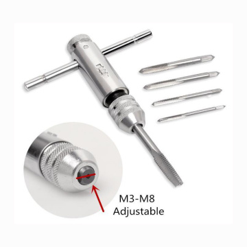 T-Handle El İş parçacığı musluk alet seti