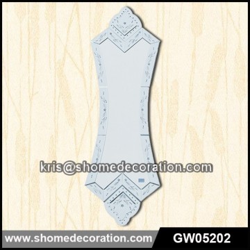 Giveaway decorative wall mirror carved flower mirror