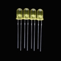 Super Bright 5mm Yellow LED κεχριμπάρι LED 590nm