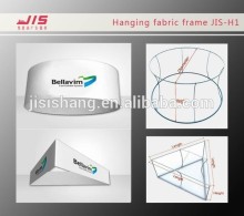 Hanging fabric frame