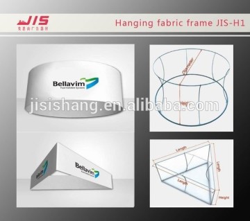 Hanging fabric frame
