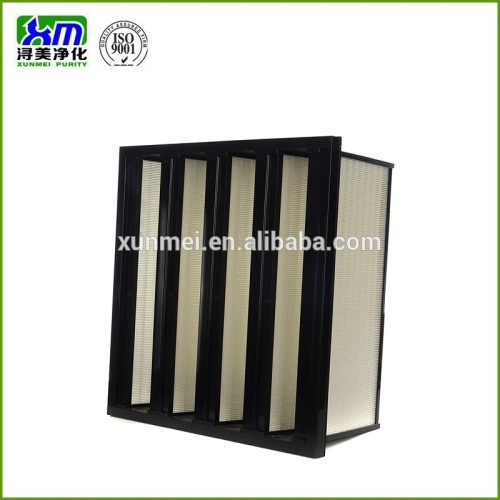 high air volume HEPA Filter,v bank hepa filter