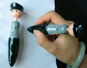 police pen