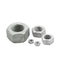 Hot dip galvanized hexagonal nut