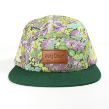 5 panel hat floral brim,5 panel hat new fabric,5 panel hat/cap