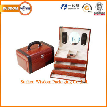 handmade pu leather box