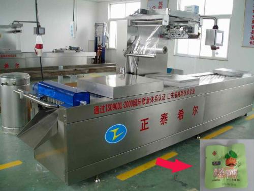 Makanan Dagangan Daging DZR520 Vacuum Packing Machine