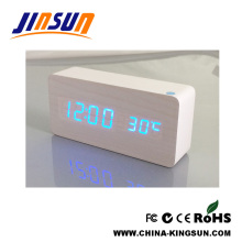 Home Desktop Alarm Clock With Blue Led