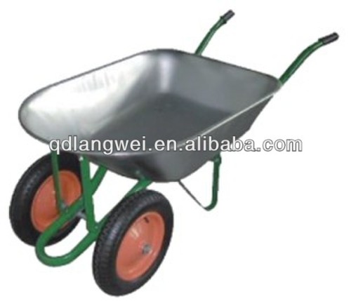 Zinc steel wheel barrow tray WB4507R