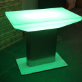 Promotionele hoge top gloeiende nachtclub led bar tafel