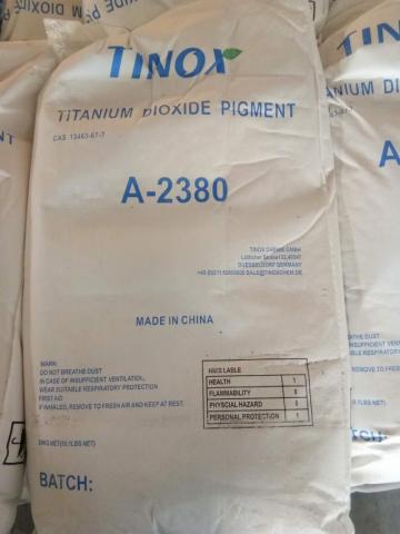 Tinox titanium dioxide for rubber industry