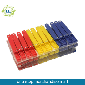 colorful plastic cloth peg