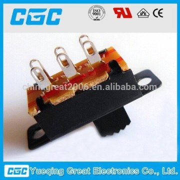 vertical black slide switch