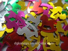 Pure white glitter sequins polyester emboridery mesh fabric