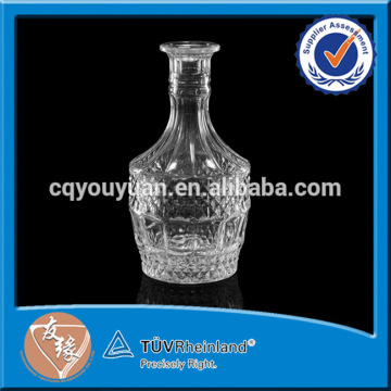 750ML Crystal Custom Glass Vodka Bottles Glass Bongs