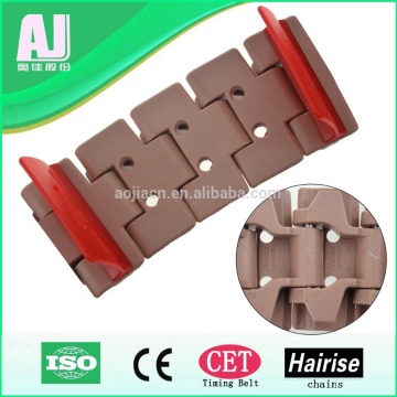 880 separation driving chain plastic slat top chain