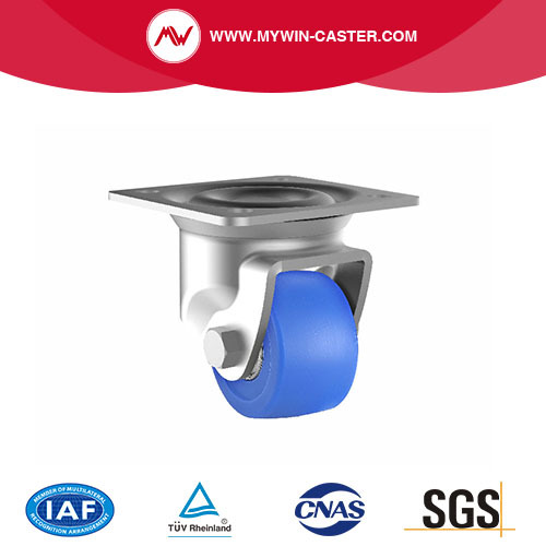 Medium Heavy Duty Plate Swivel Nylon Low Gravity Caster Wheel