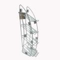 Countertop custom design metal snack display racks