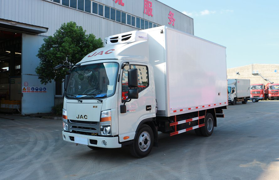 jac refrigerator truck