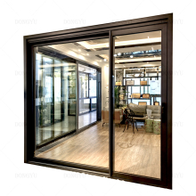 High-Quality Thermal Break Aluminum Sliding Door with Soundproof Double Glass for Modern Spaces