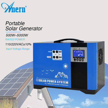 Anern Solar Generator System: 5000W Home Solar Energy Generator