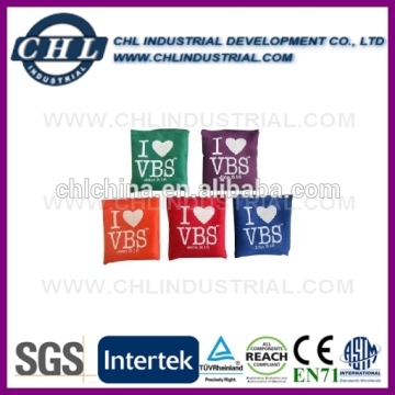 Eco friendly sand filled cornhole game